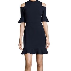 ABS Open Shoulder RuffleDress